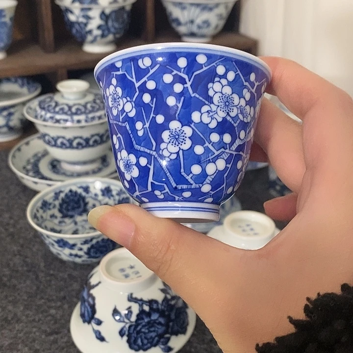 瓷【福利】冰梅铃铛杯