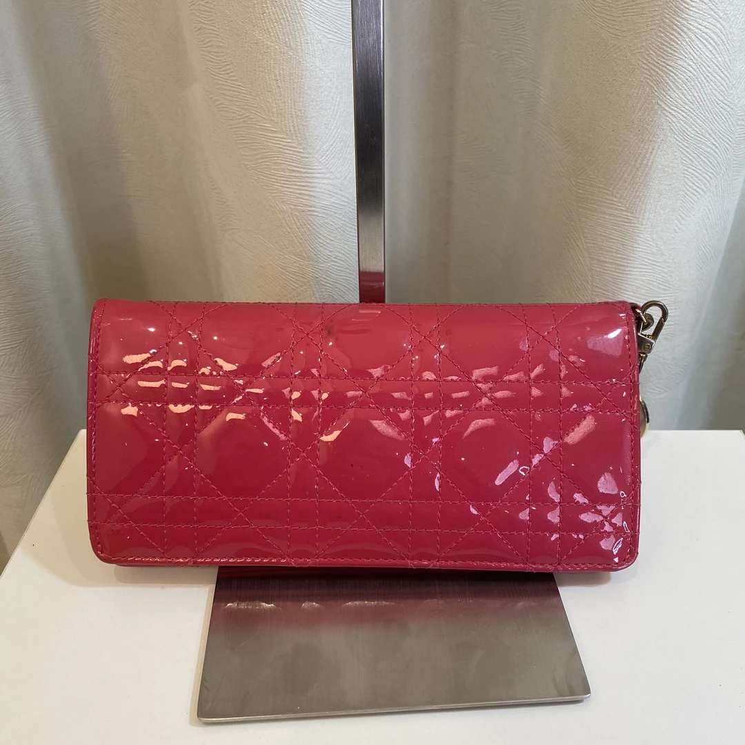 95新 DIOR/迪奥 迪奥 粉色单肩包 000037