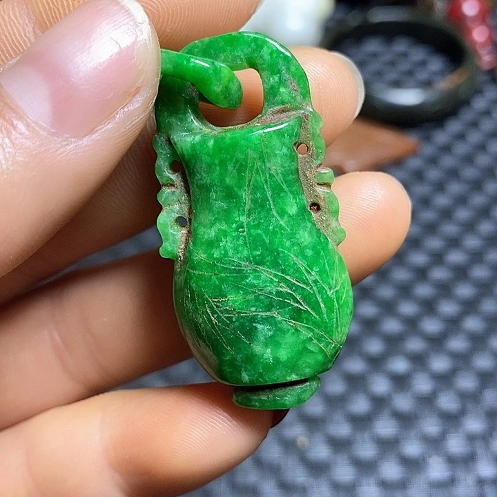 紫金钵盂菩提吊坠