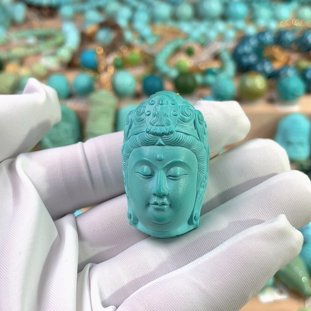 绿松石未镶嵌珠宝奇石