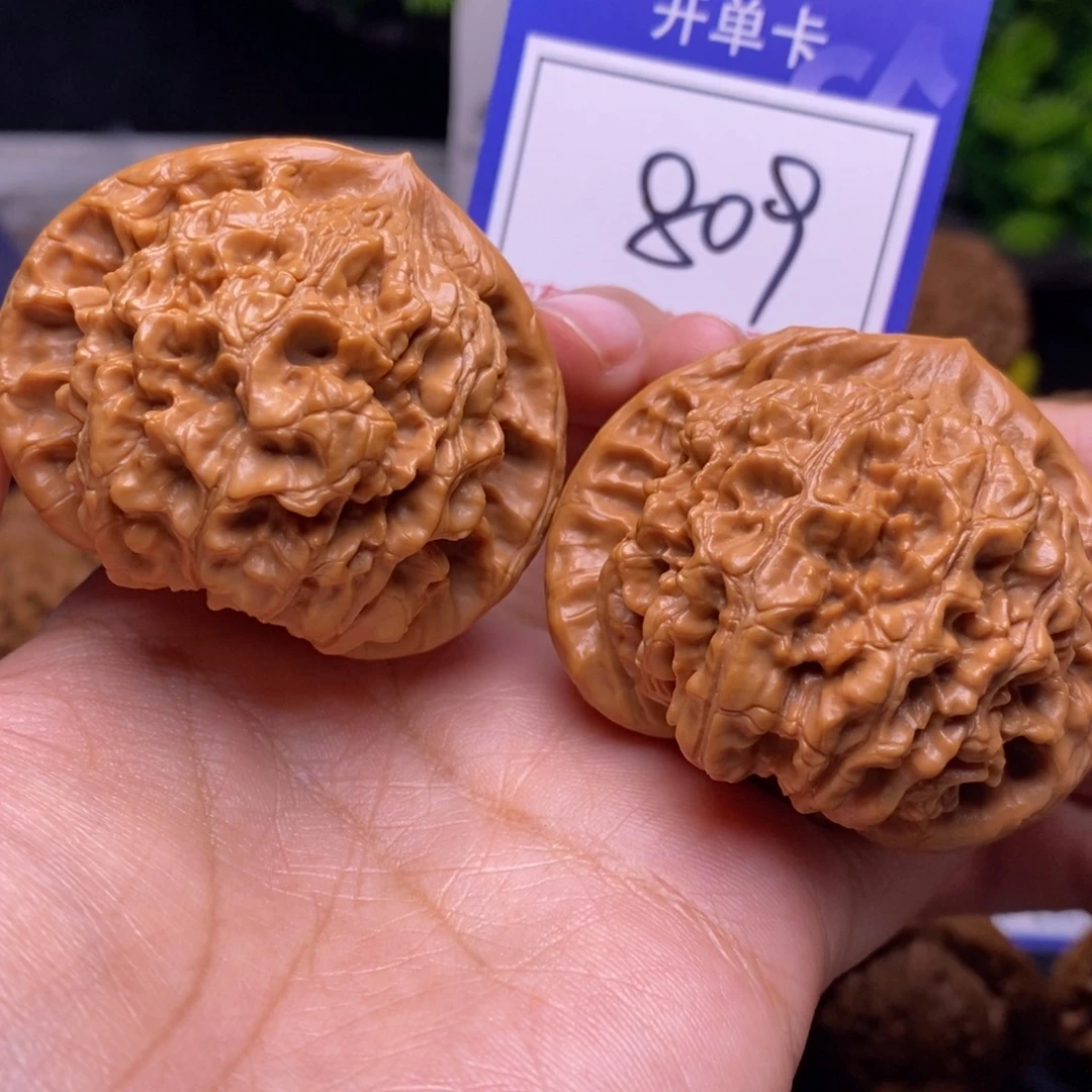 文玩核桃把件51官帽809