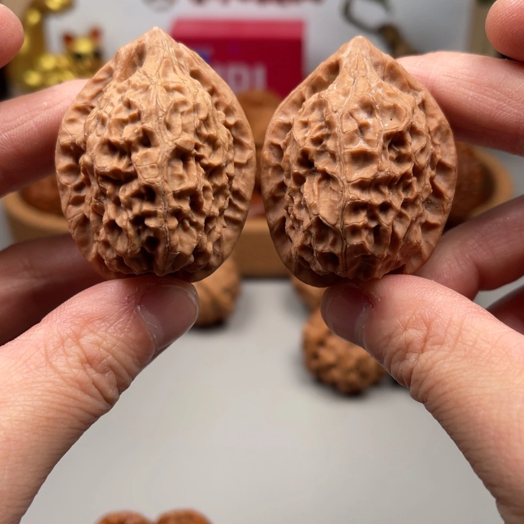 吊坠文玩核桃38火焰鸡心