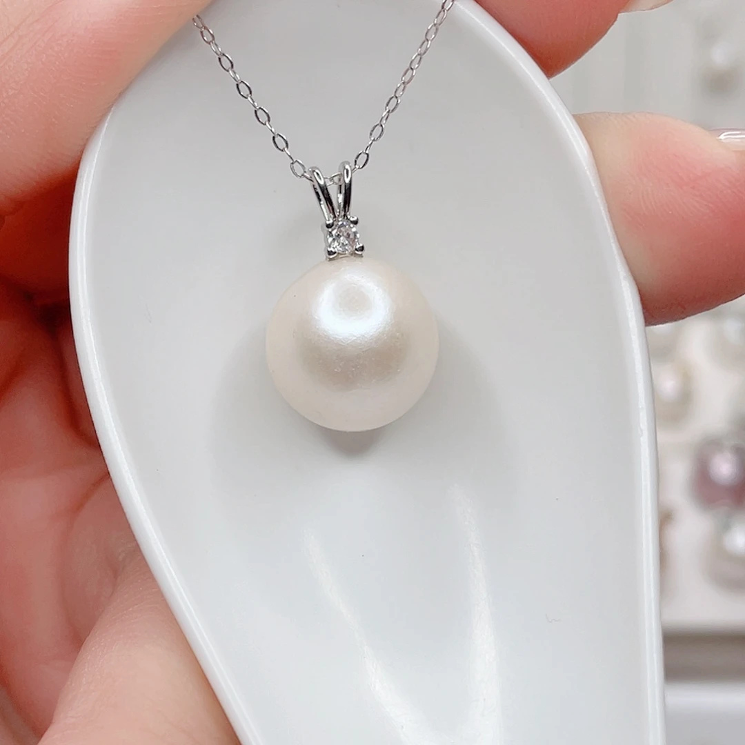 淡水珍珠吊坠(赠链)合金