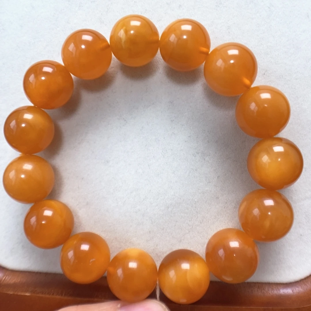 蜜蜡未镶嵌手串蜜蜡