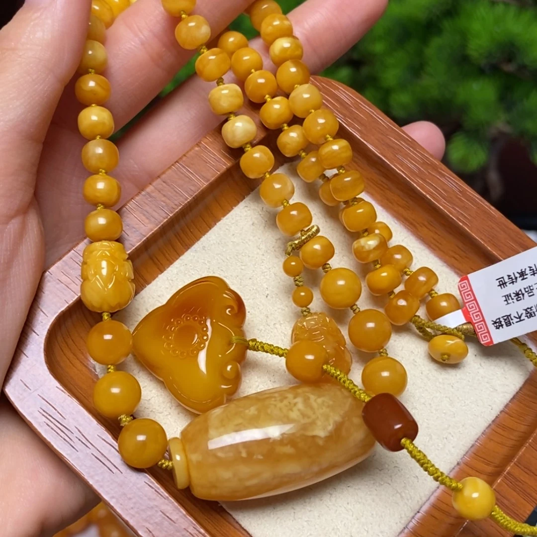 【闪购商品】未镶嵌颈饰蜜蜡项链