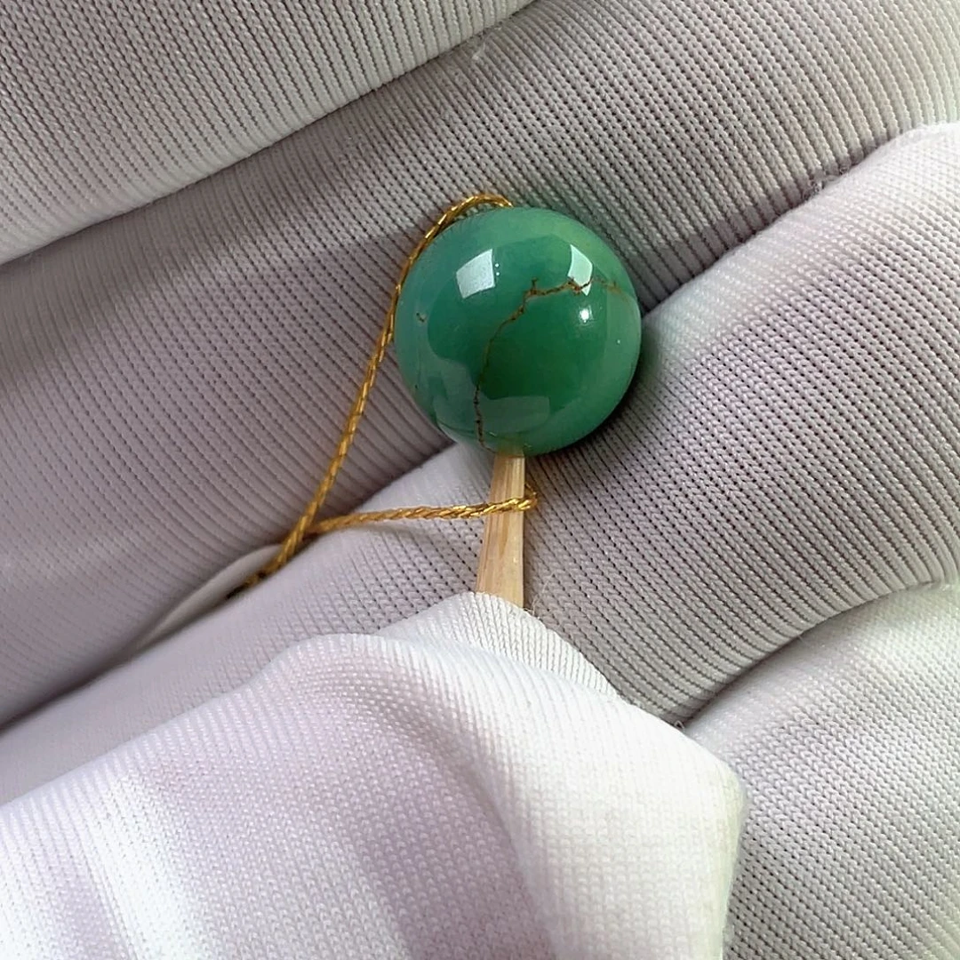 绿松石未镶嵌珠宝奇石8.8mm