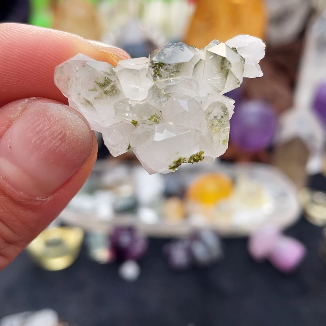 珠宝半成品水晶未镶嵌