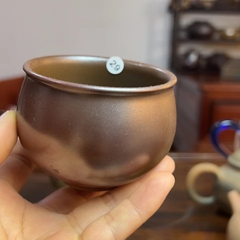 W****戬谷龙窑柴烧茶杯29