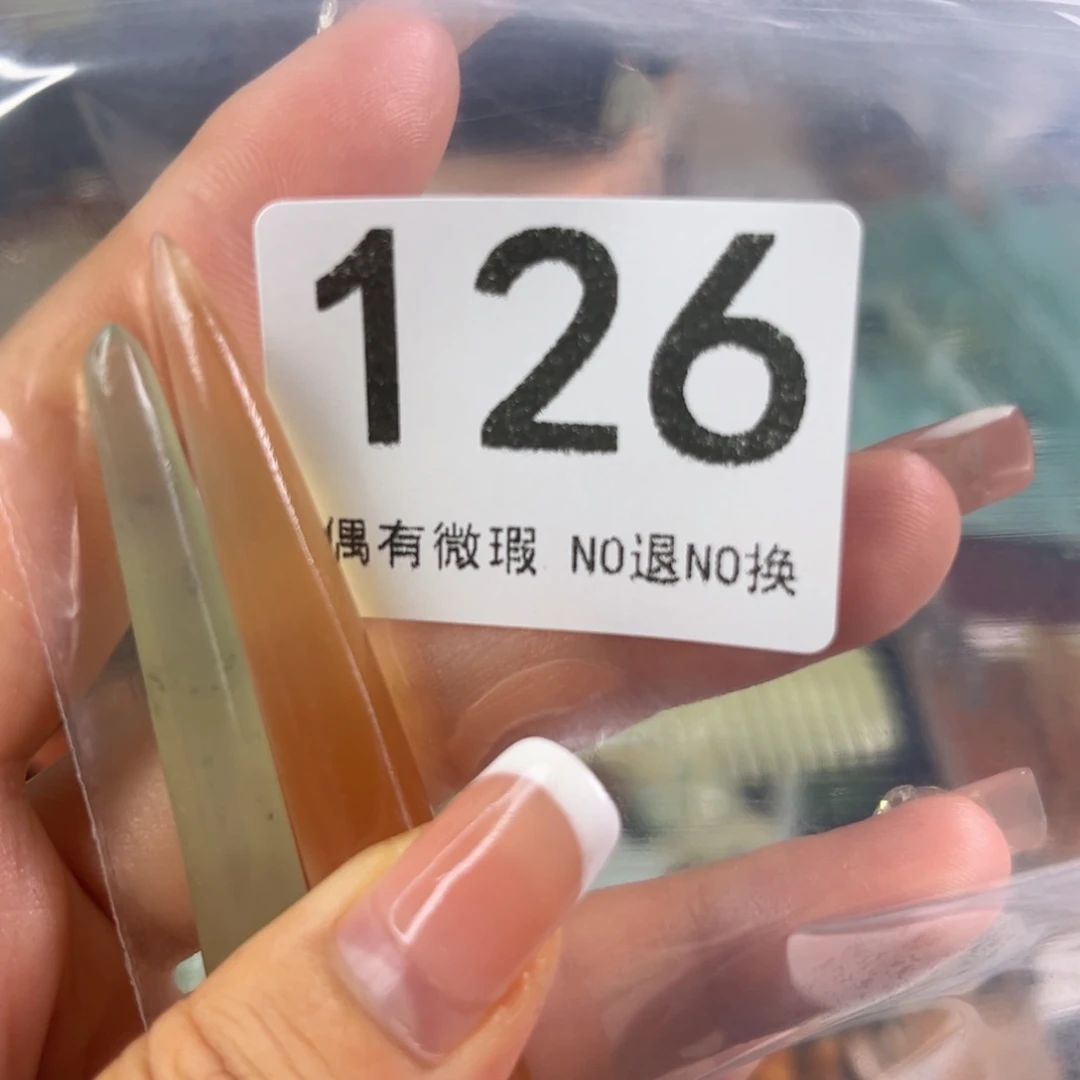 岫玉未镶嵌发饰飞***饼