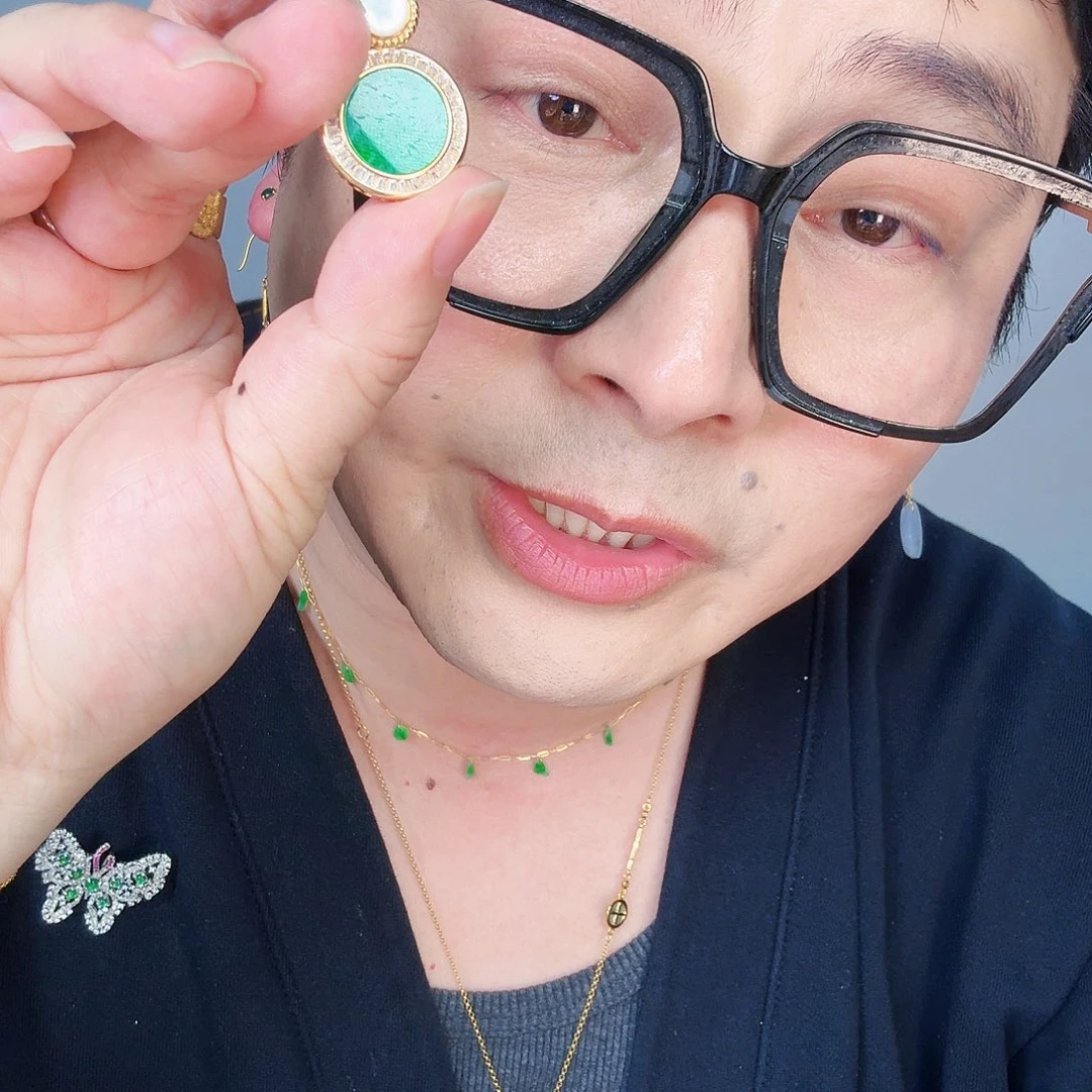 翡翠颈饰未镶嵌一个