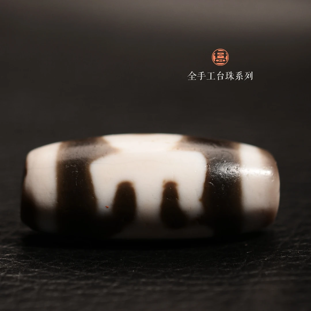 小卢 手工天珠锁骨链现代染色缠丝玛瑙贵人天珠现代玛瑙制品