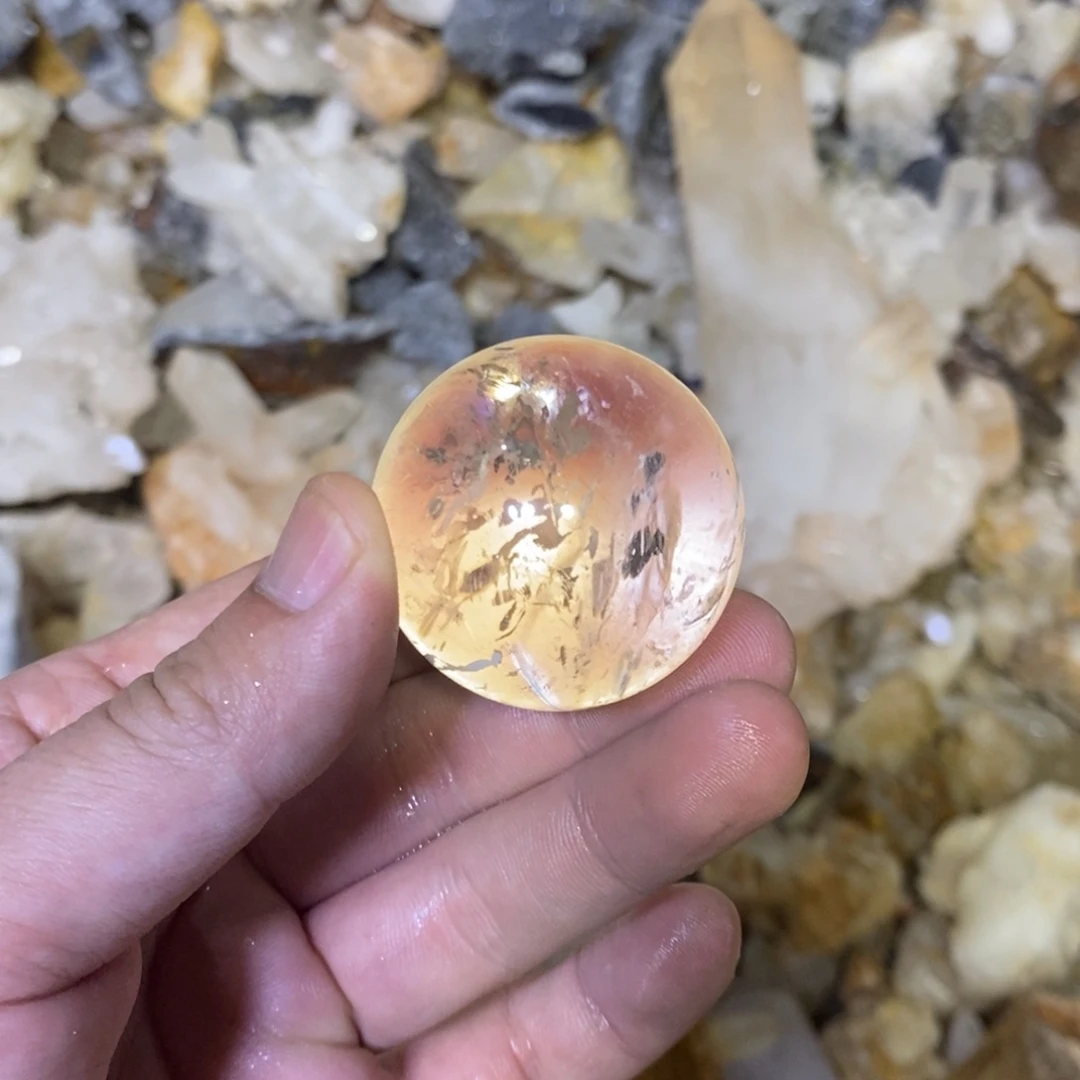 水晶珠宝半成品未镶嵌