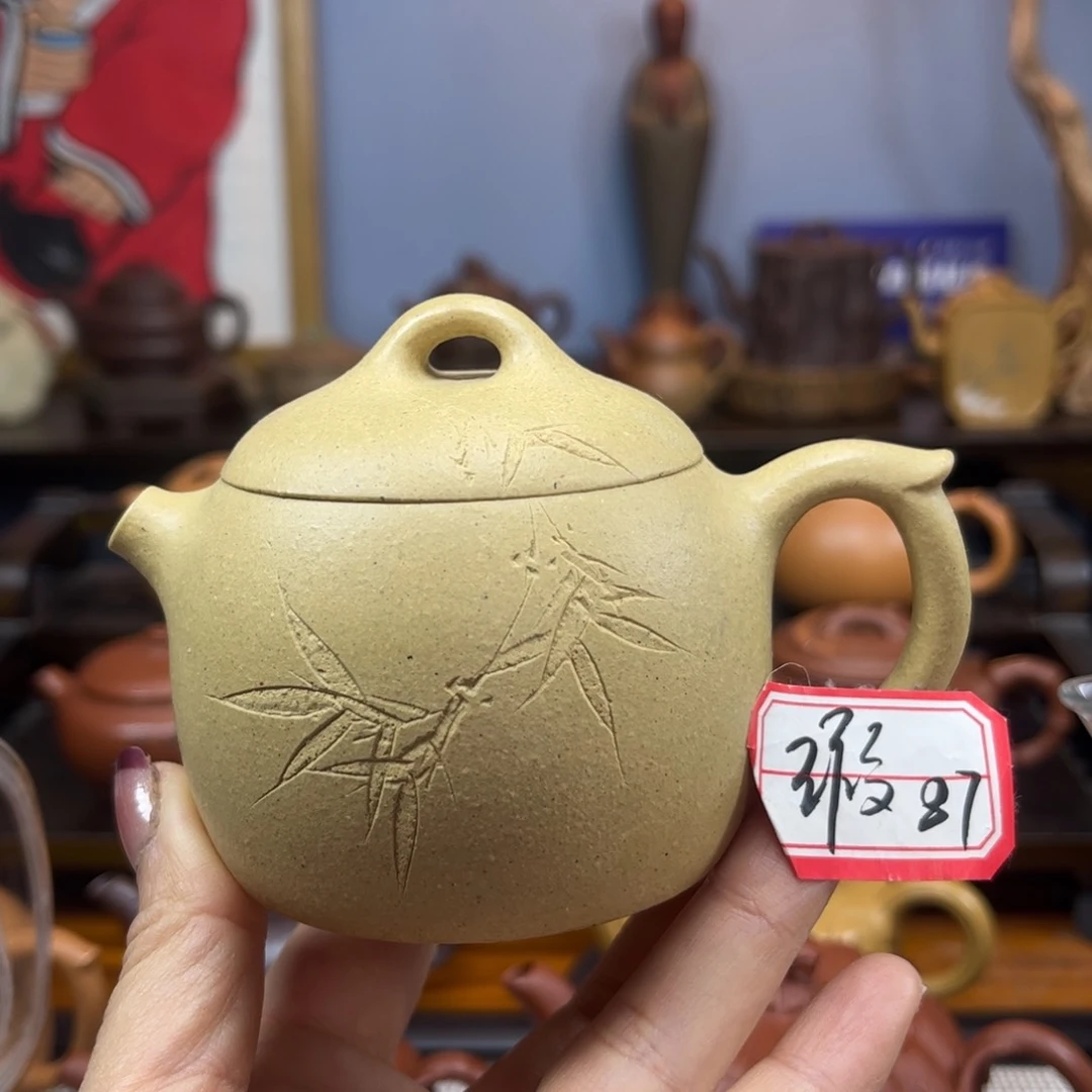 紫砂茶具半手工制作