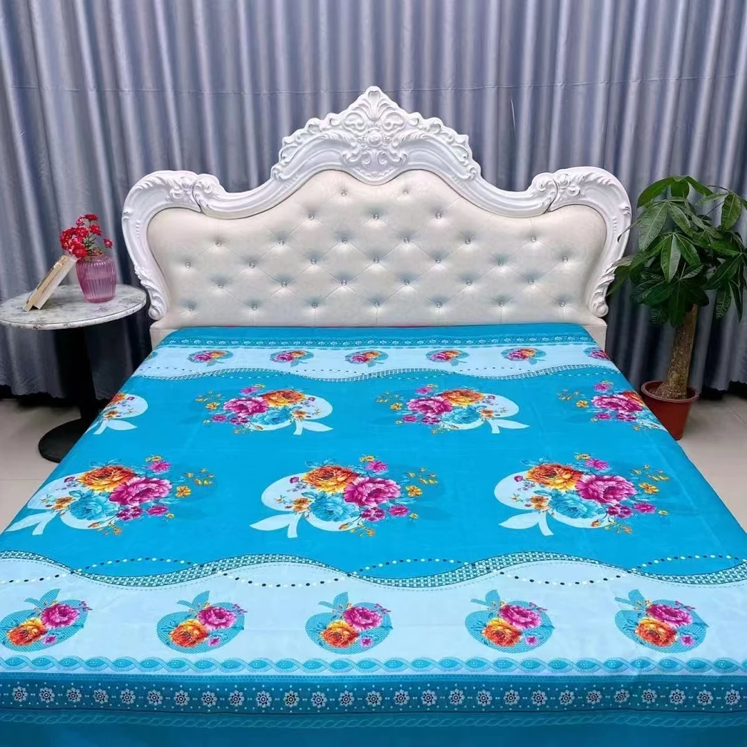 生姜暖绒透气双人大床单2*2.3米不起球不缩水H