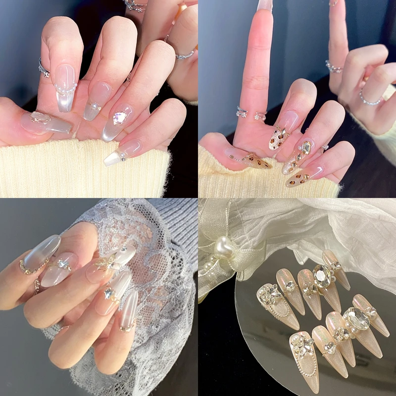 【直播链接】春日设计猫眼纯手工穿戴甲可爱温柔纯欲