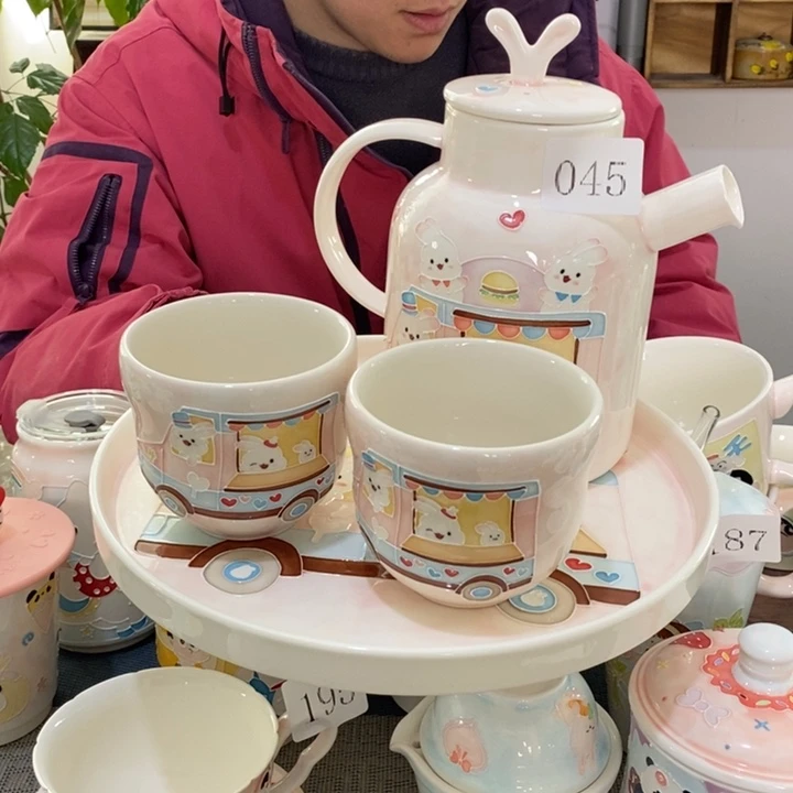 杯V****a景德镇釉下彩手绘