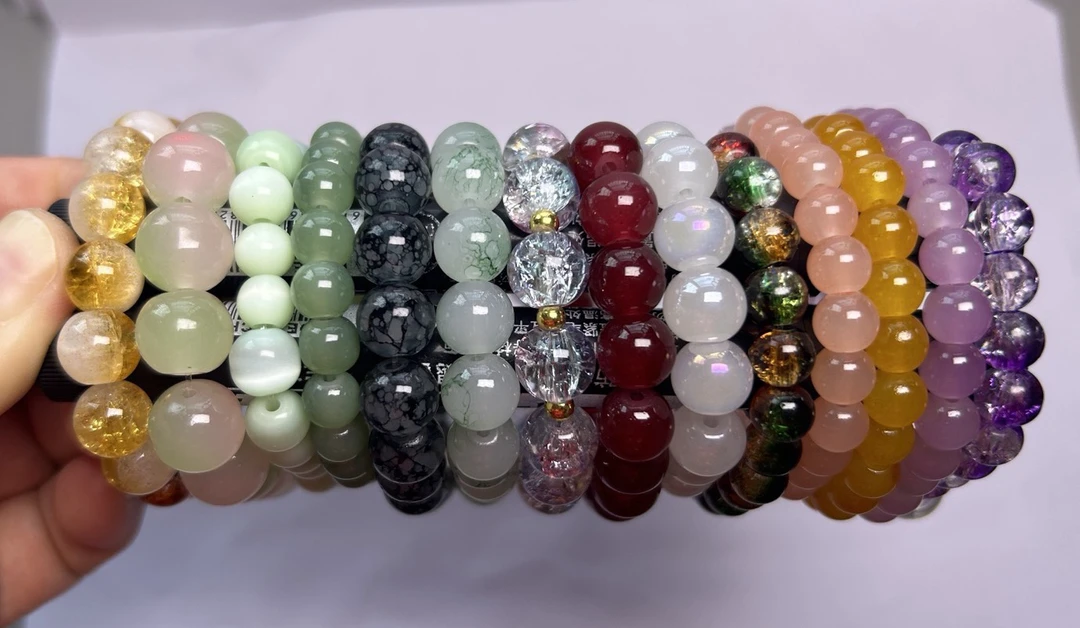 非金属玻璃手链 开播福利！定时福利！