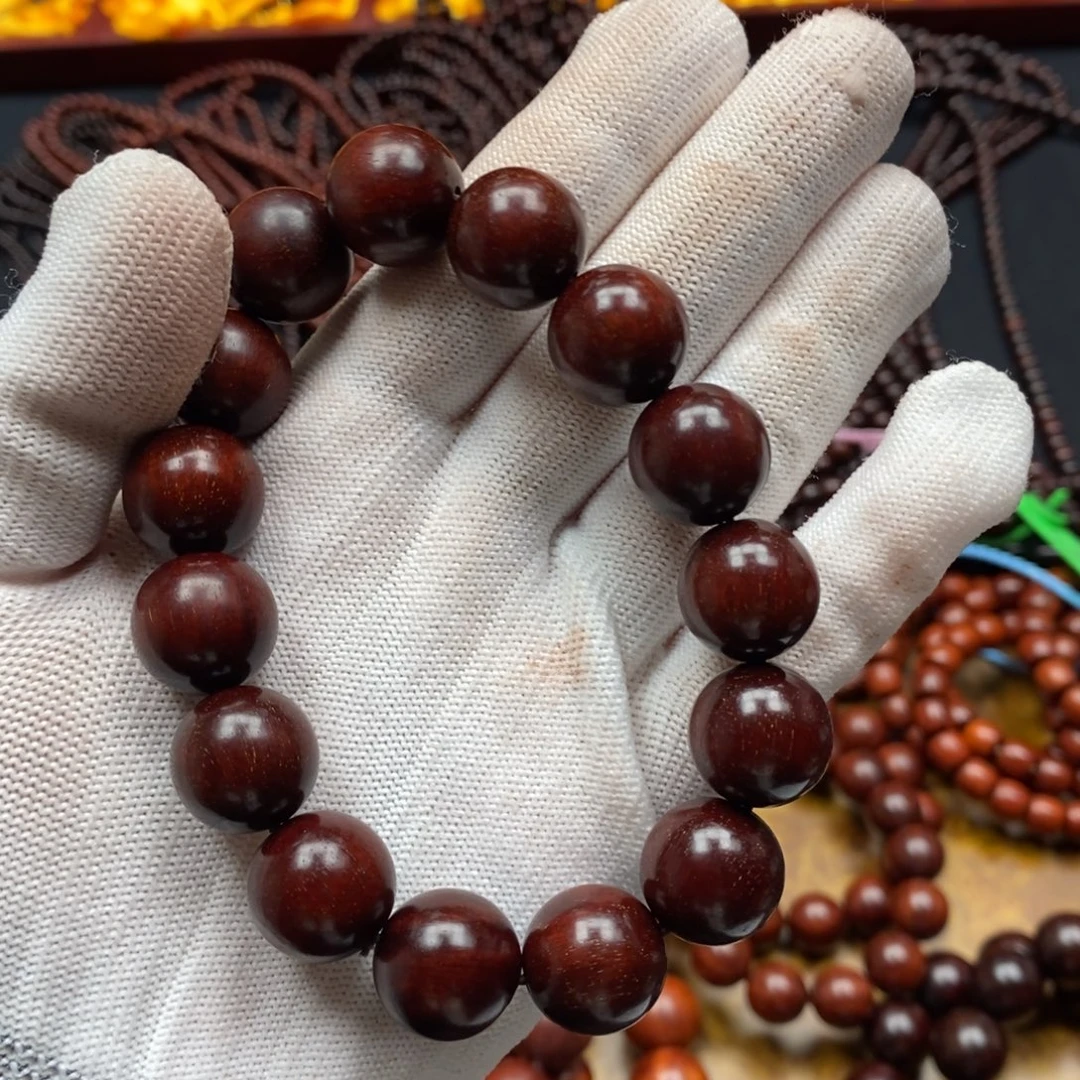 他***光手串/手链小叶紫檀1.5暴星