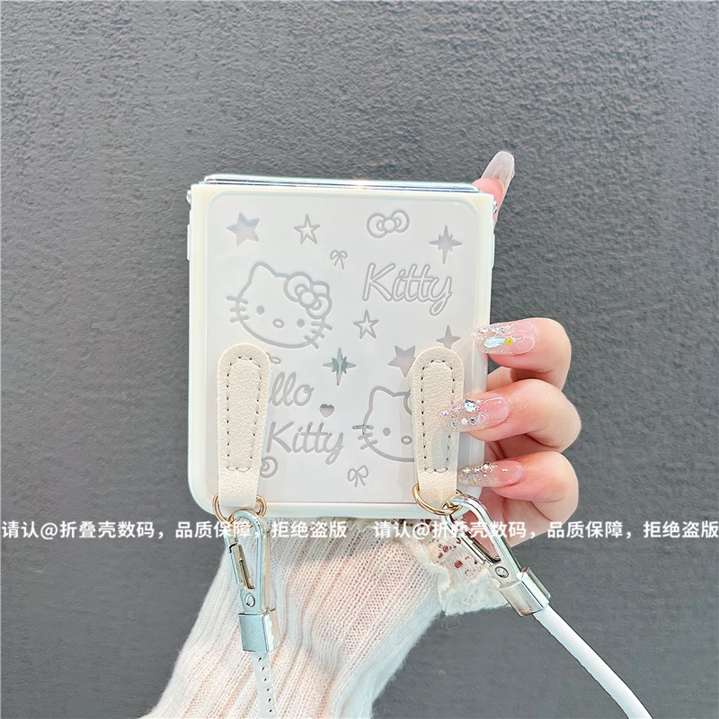 （华为novaflip系列)折叠奶油壳适用华为novaflip手机壳防摔爆款潮