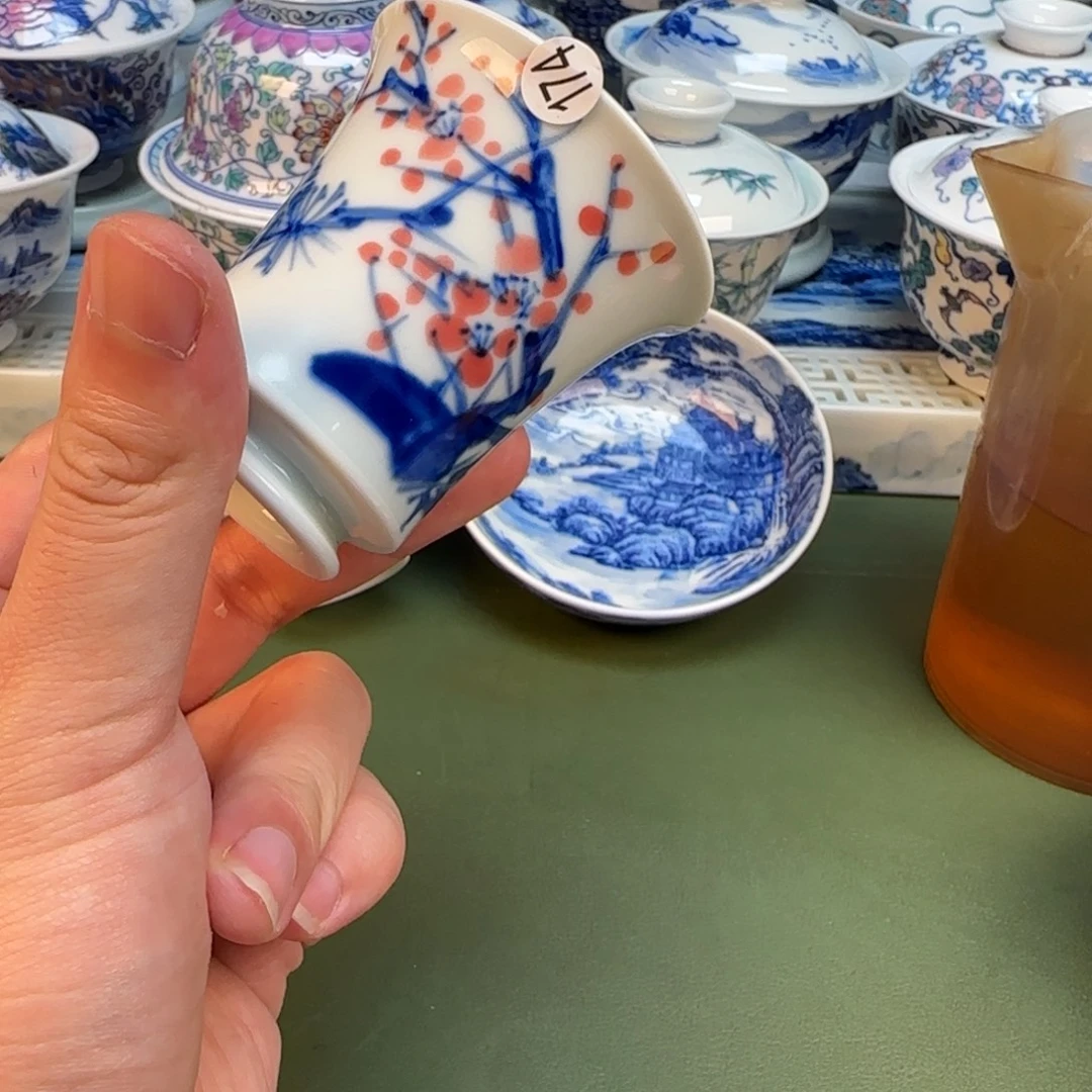 彦祖纯手工手绘茶具174