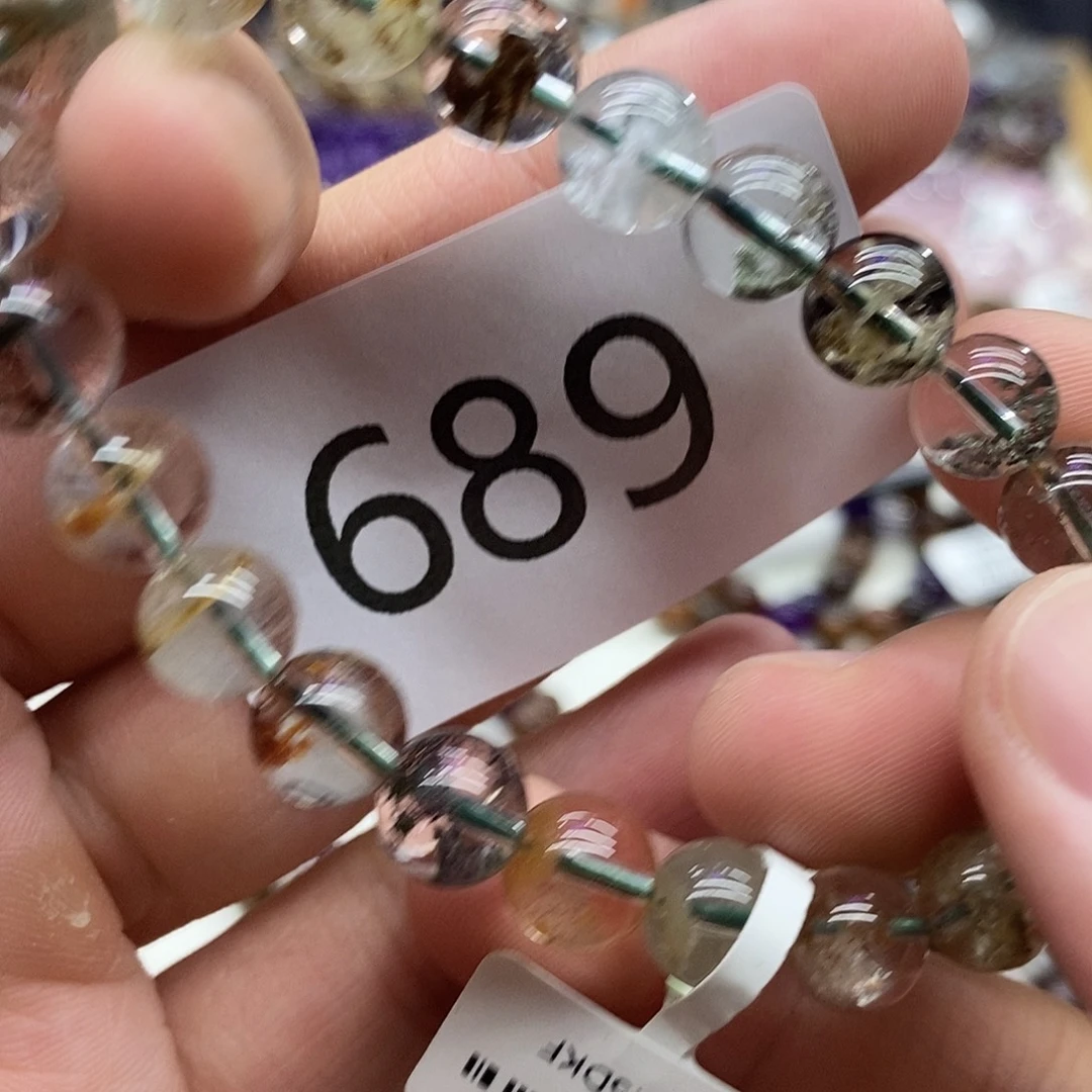 水晶手链未镶嵌天然