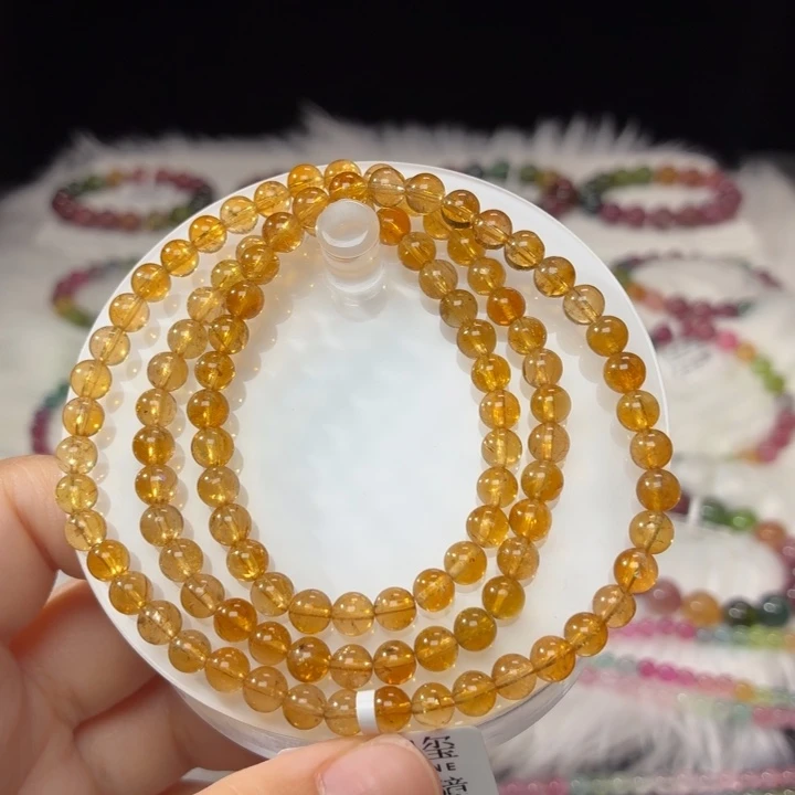 未镶嵌碧玺手链5.3mm±