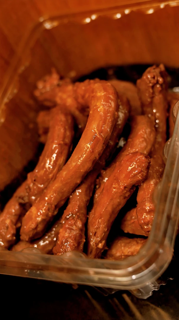 （5个鸭头+5个鸭脖）吮指甜辣口味微甜微麻辣（破嘴儿）