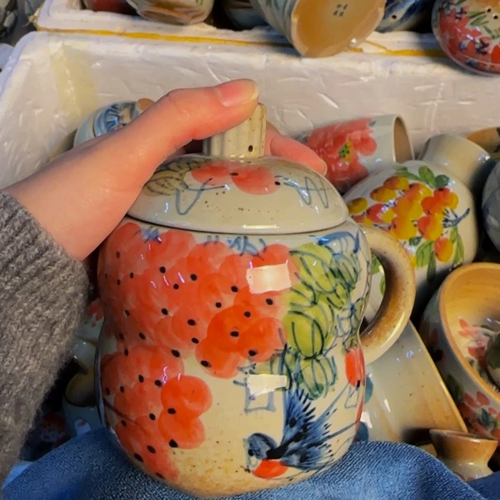 瓷片景德镇陶瓷手工手绘