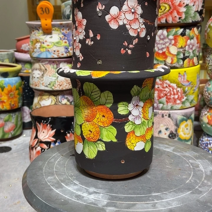 景德镇艺术手绘作品