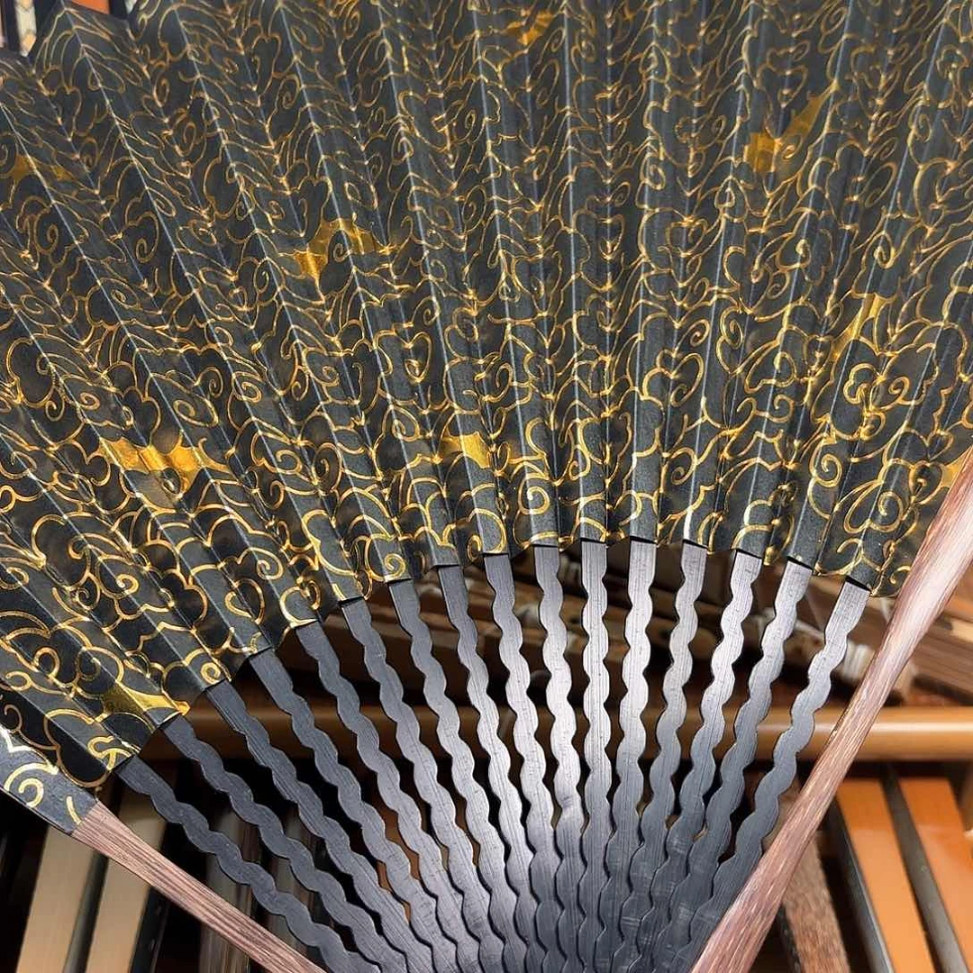 扇子芝麻粽龙鳞祥云金