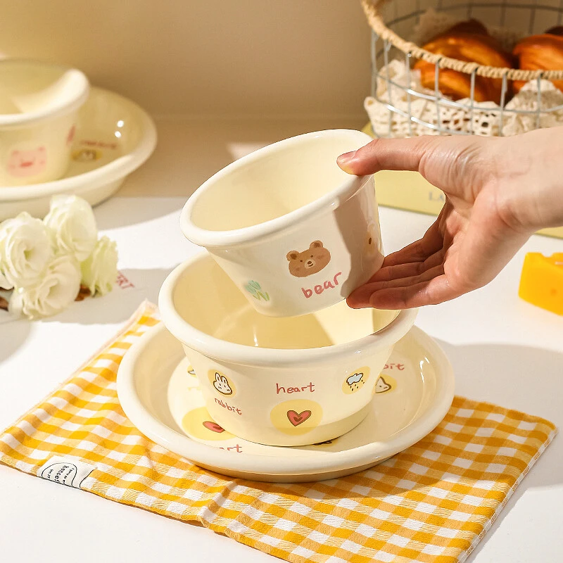 川岛屋陶瓷碗家用2025新款高颜值餐具特别好看的饭碗面碗盘子菜盘