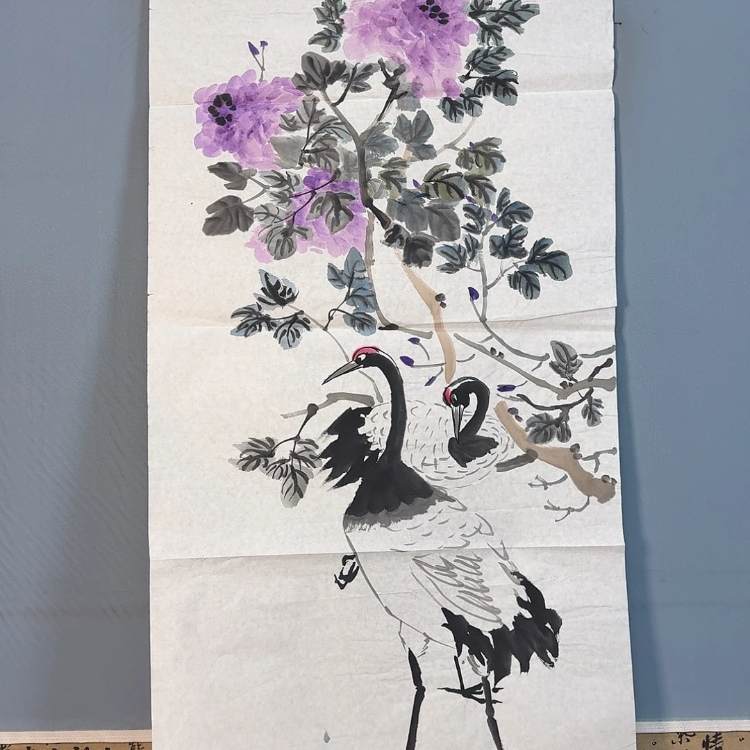 国画1263 牡丹一如您的脸颊