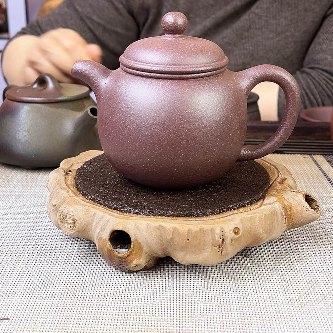 紫砂茶壶宜兴紫砂底槽青30目260c c