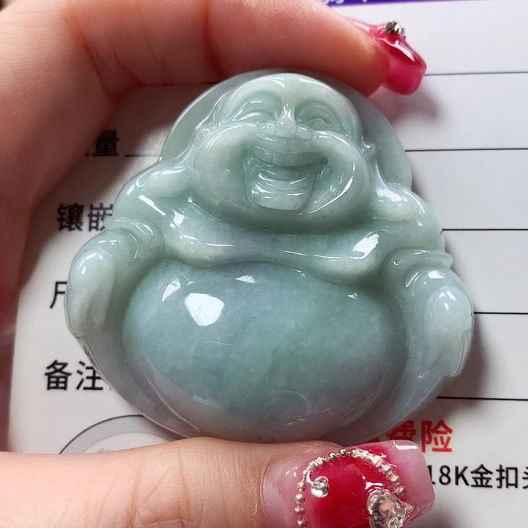 翡翠颈饰未镶嵌『****』佛公
