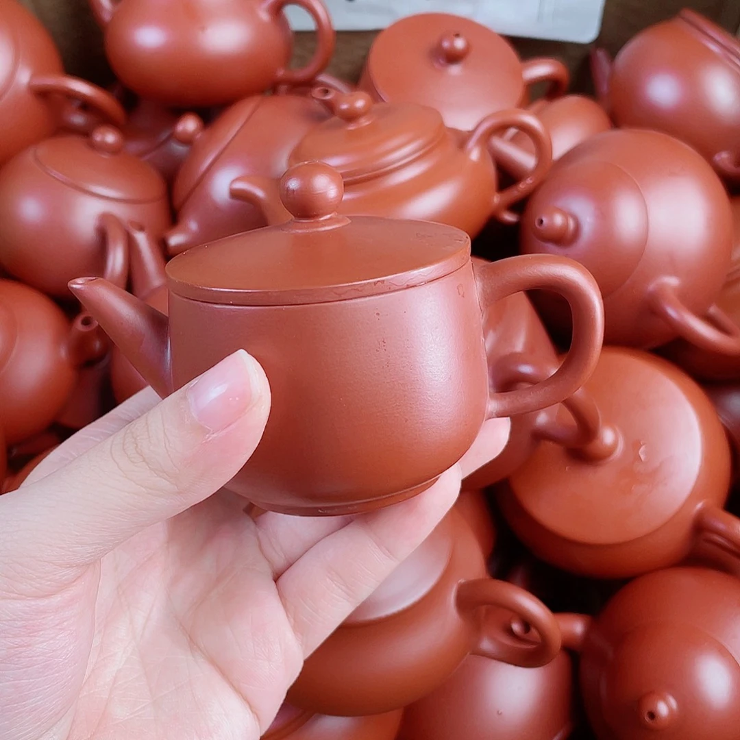 潮州手拉壶汉瓦100毫升 壶底微瑕