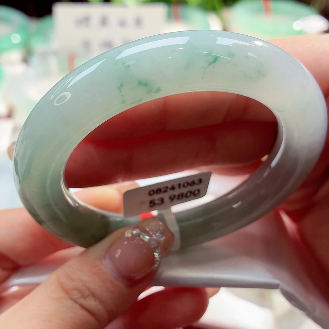 翡翠未镶嵌手镯88.53