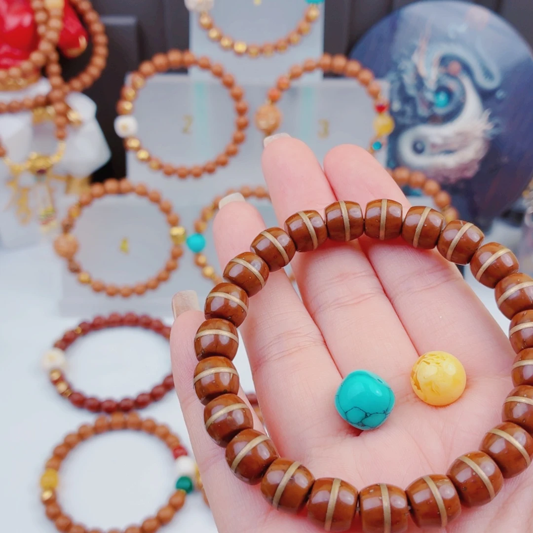 苏***康猴头核桃吊坠手串