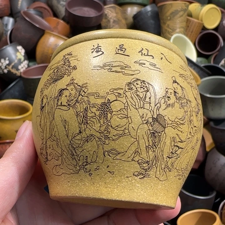 茶杯紫砂全手工紫砂