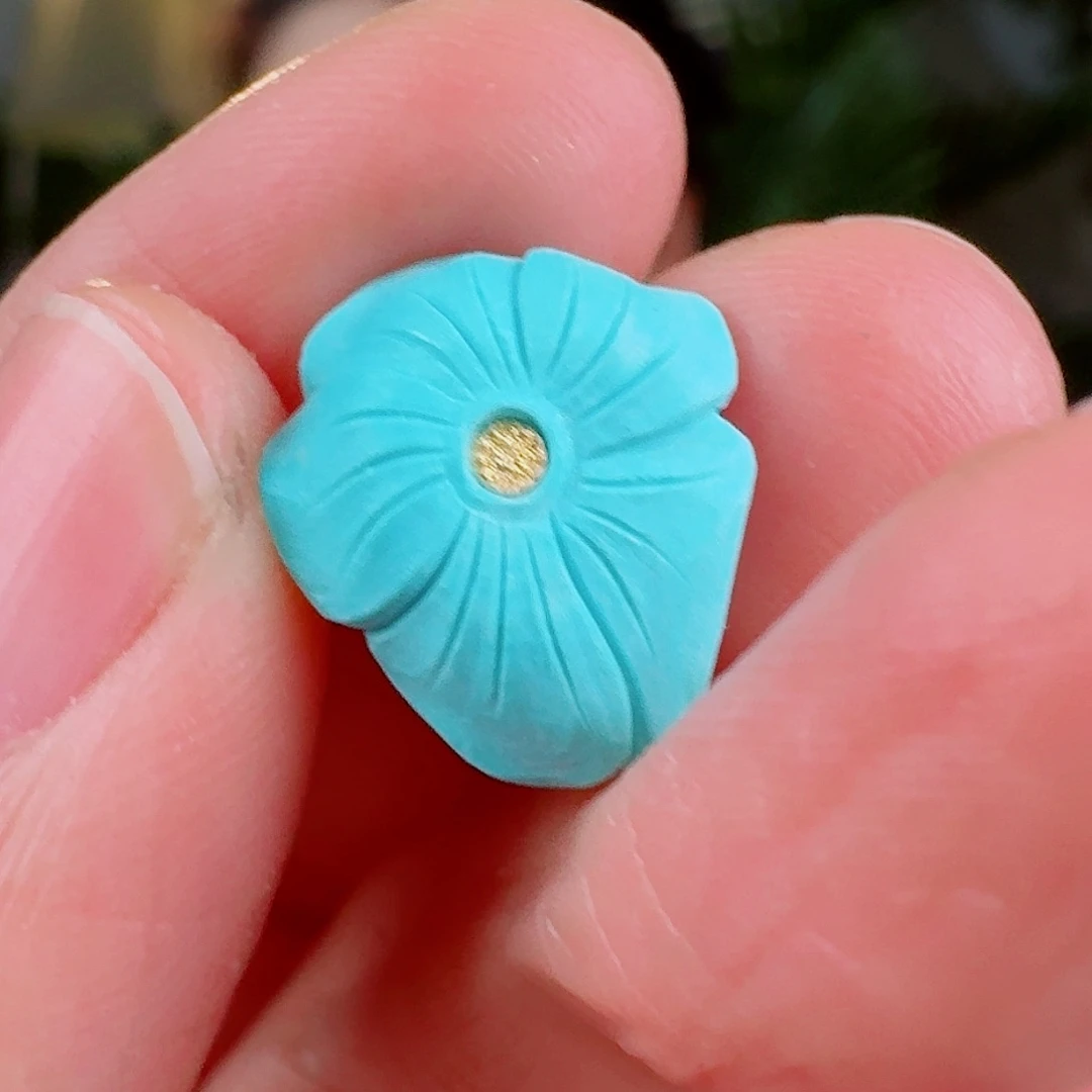 绿松石珠宝奇石未镶嵌