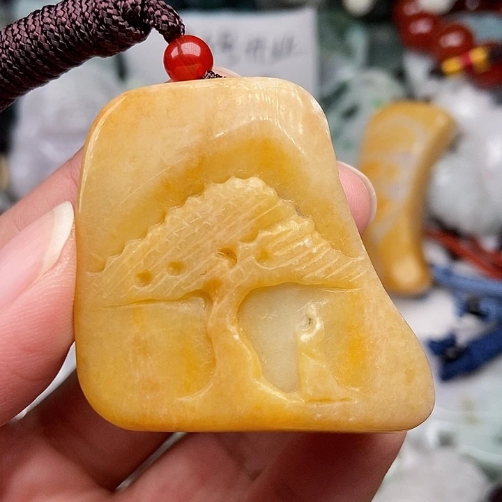 未镶嵌挂件翡翠翡翠