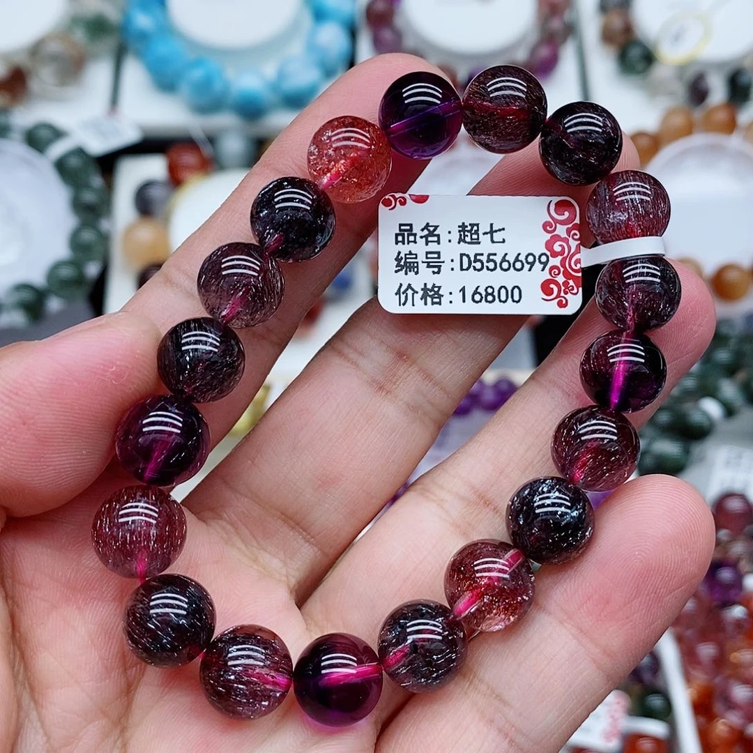 水晶手链未镶嵌超七