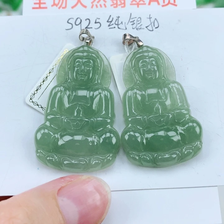 翡翠银S925镶嵌颈饰多样性发其1
