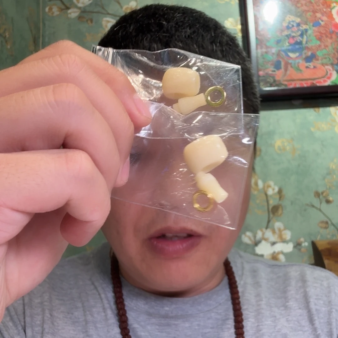 猴头核桃把件三通