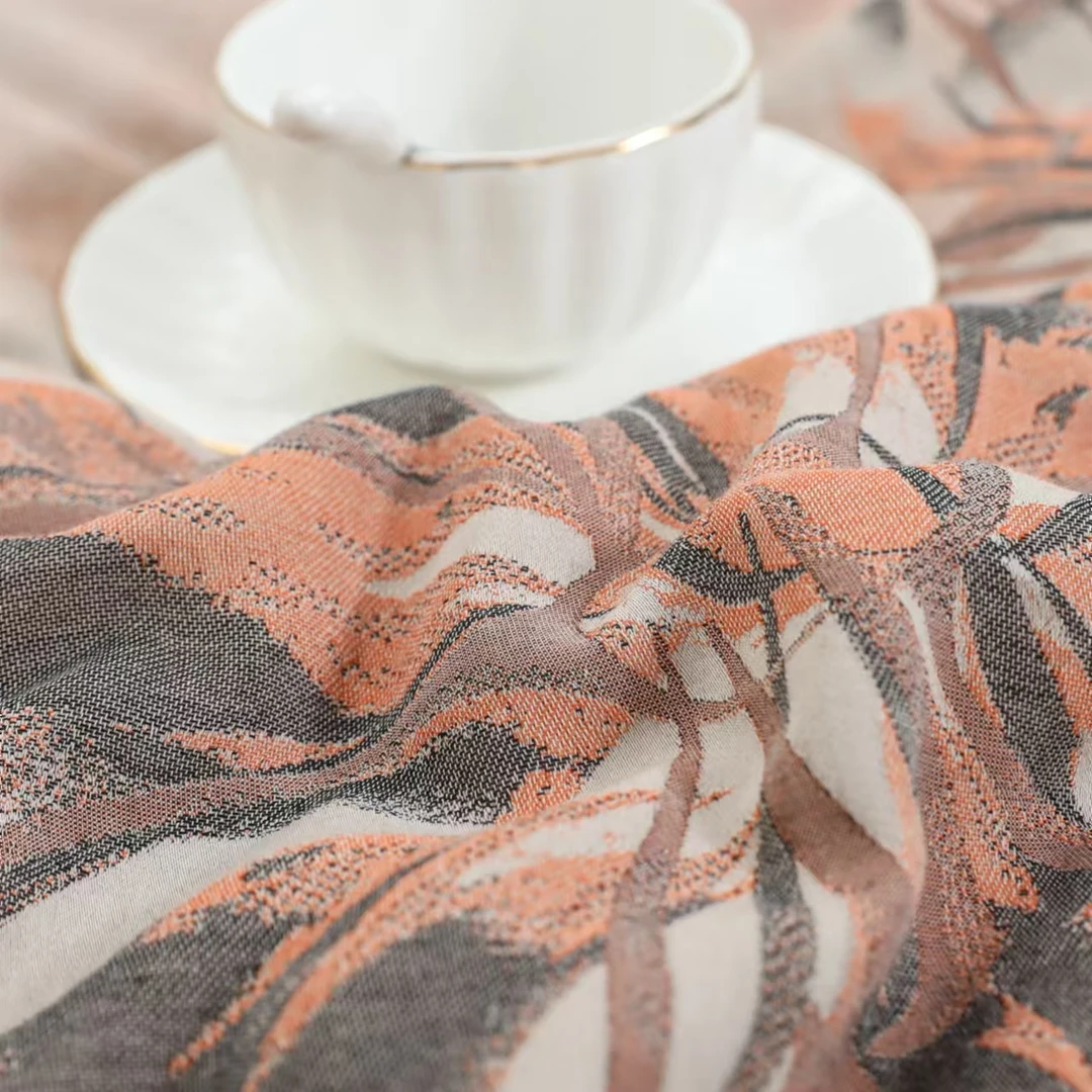 【花涧三件套】纯棉双层纱A类舒适亲肤透气床单2.4*2.5M枕套48*74cm