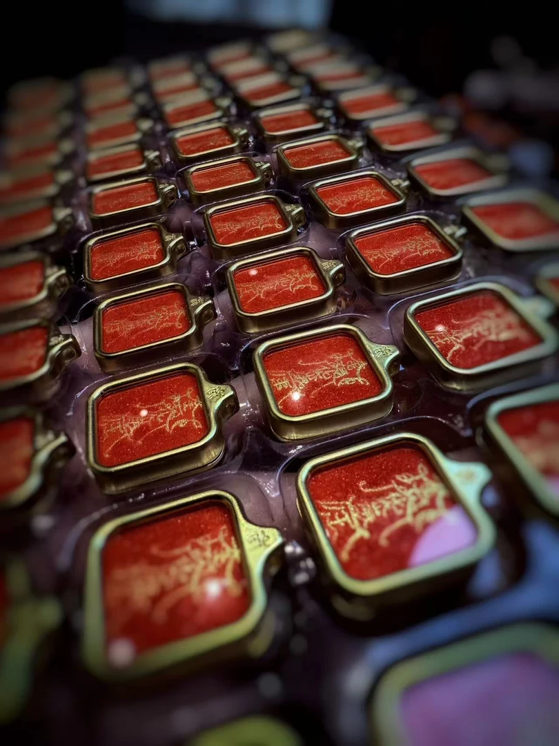 小太某岁纯手绘唐卡