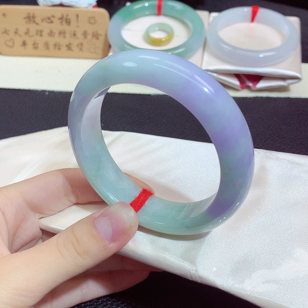 翡翠未镶嵌手镯1241