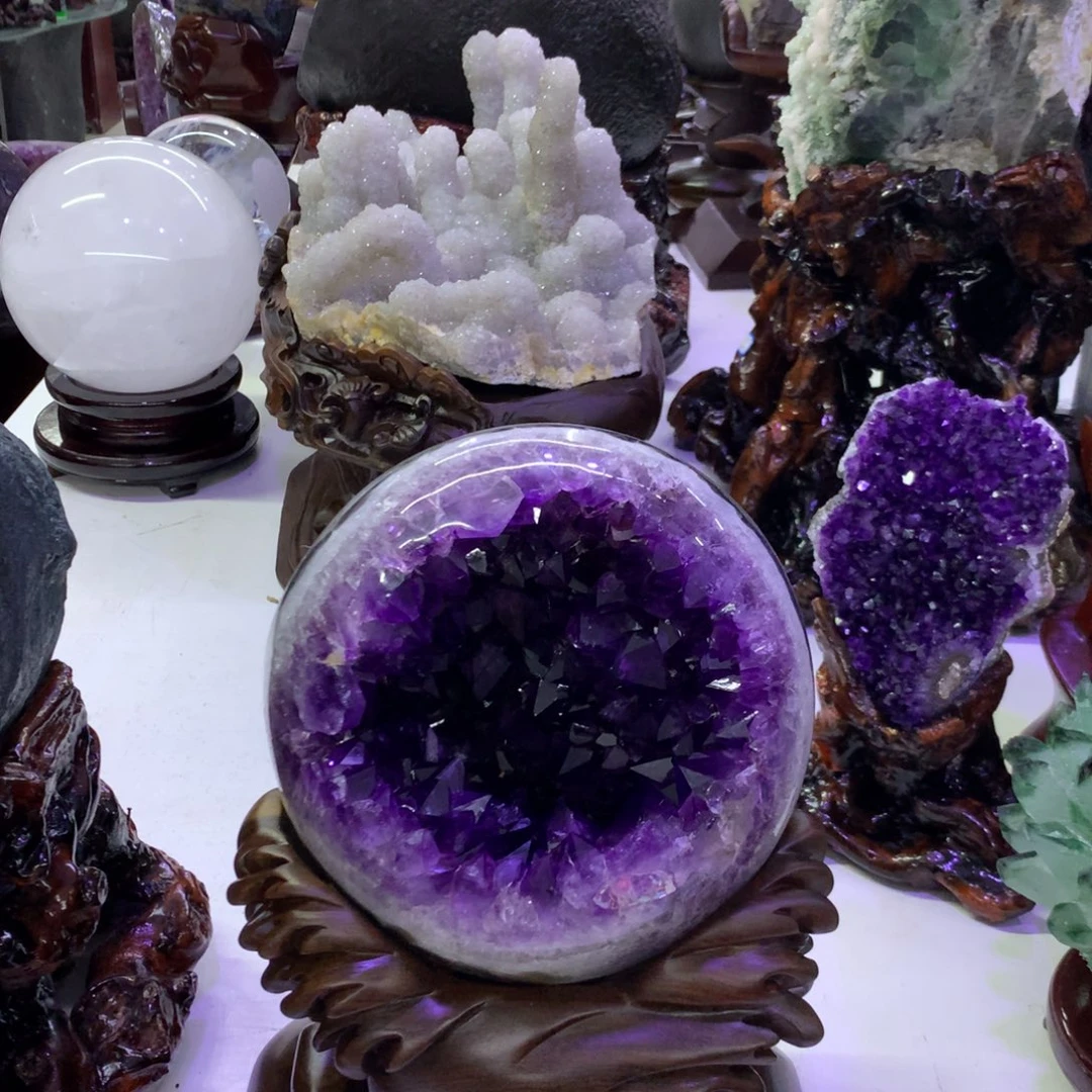 大型摆件（非配饰）水晶未镶嵌芳