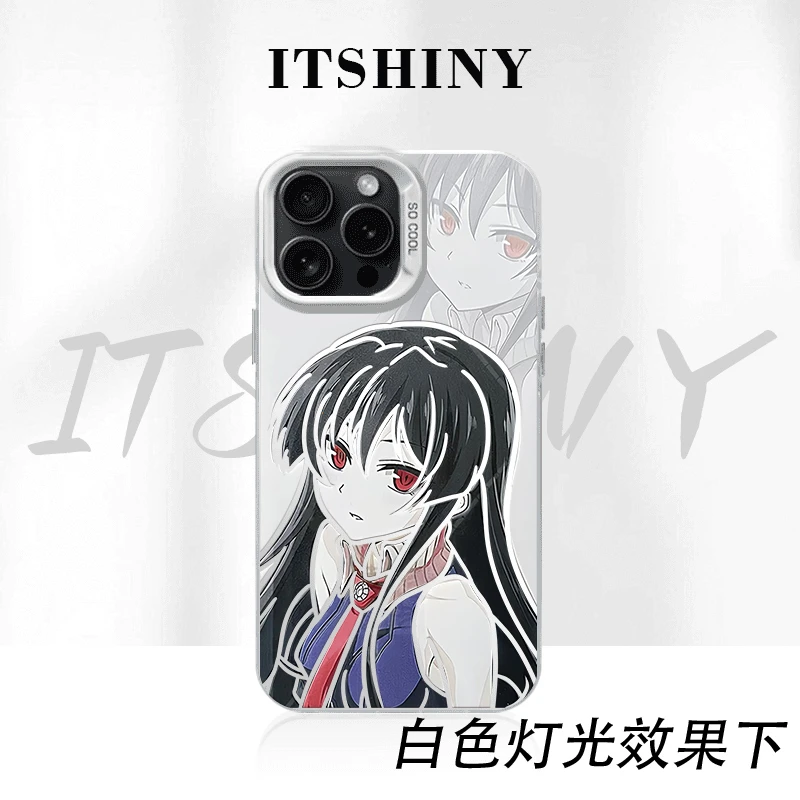 赤瞳手机壳彩银二次元适用于苹果华为荣耀小米VIVOPPO