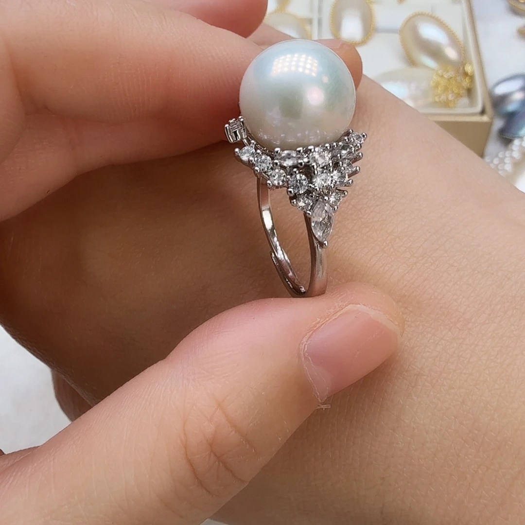 戒指淡水珍珠未镶嵌