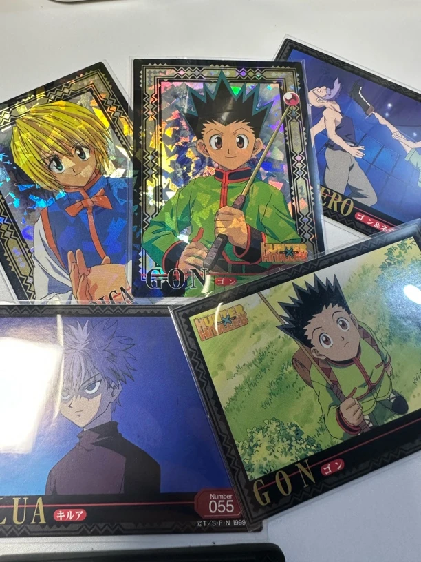 日版 全职猎人 贴纸卡